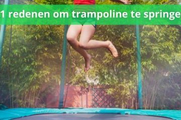 redenen om trampoline te springen