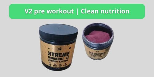 v2 pre workout clean nutrition
