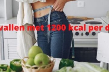 Afvallen met 1200 kcal per dag