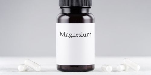 magnesium potje met pillen