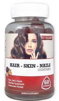 Fitshape Hair Skin Nails Gummies