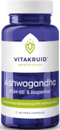 Vitakruid Ashwagandha KSM-66 capsules