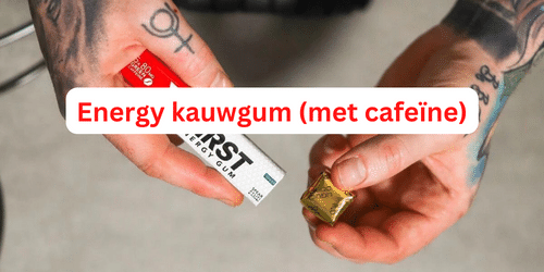 Energy kauwgum (met cafeïne)