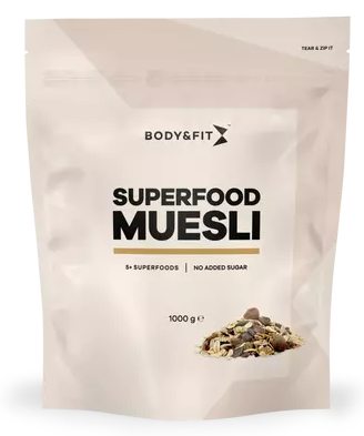 Body and fit superfood muesli