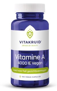 Vitakruid vitamine a 4000ie vegan