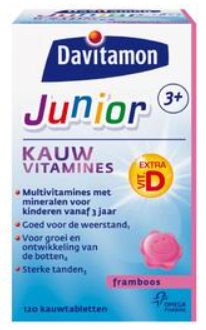 Davitamon Junior 3+ Kauw Vitamines